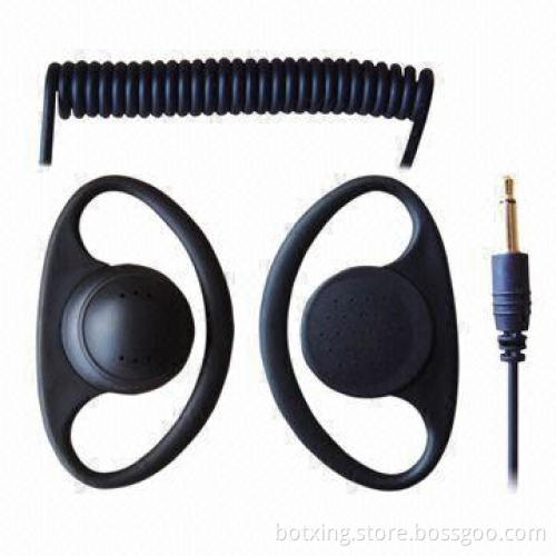 Handsfree Spring Wire Earhook Earphones/Portable Headphone, 20 to 20,000Hz Frequency